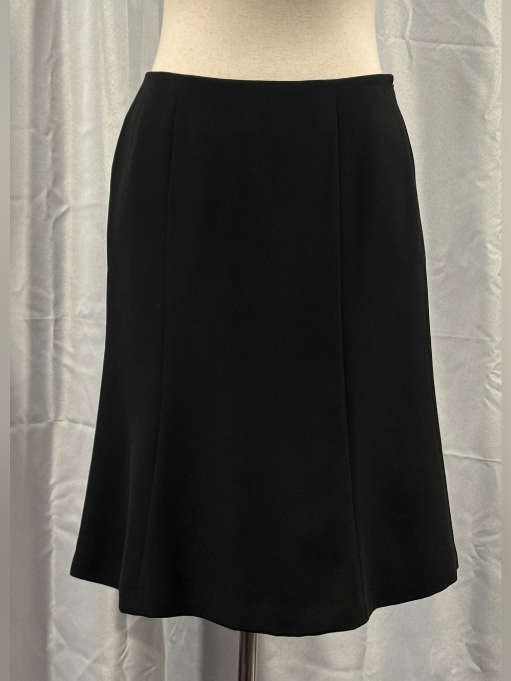 Style & Co. Black A-Line Skirt